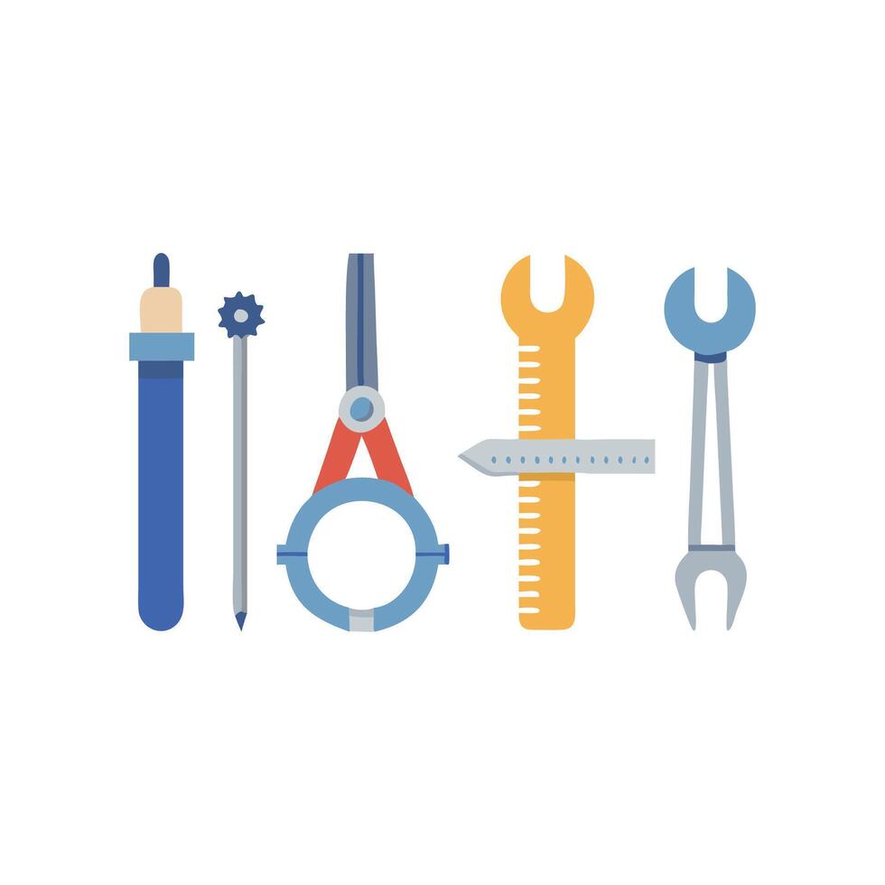 Engineering Tools Icon for Technical Projects vector