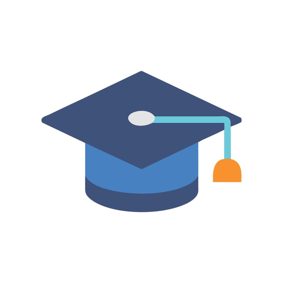 Graduation Cap Icon for Academic Achievements vector
