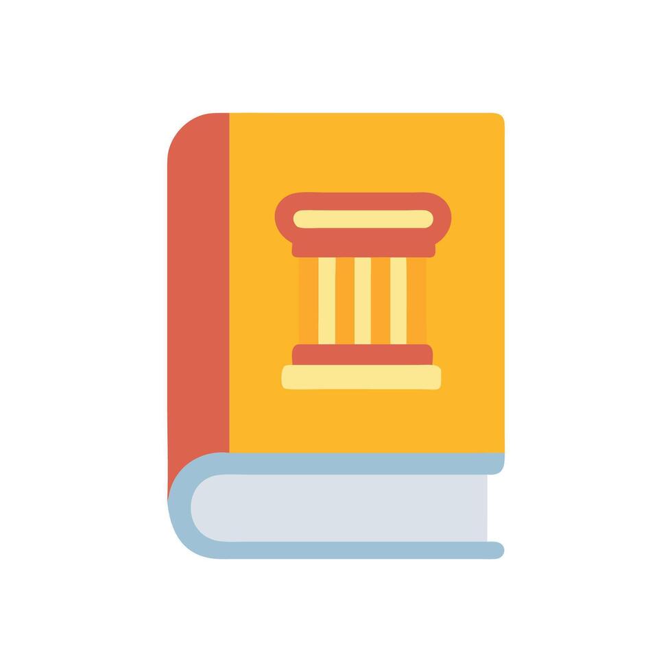 Interactive History Book Icon for Engagement vector