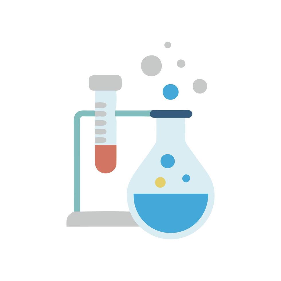 Creative Lab Experiment Icon for Education vector