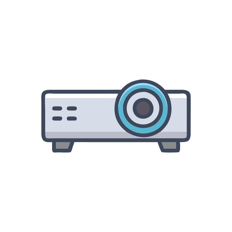 projector icon illustration vector