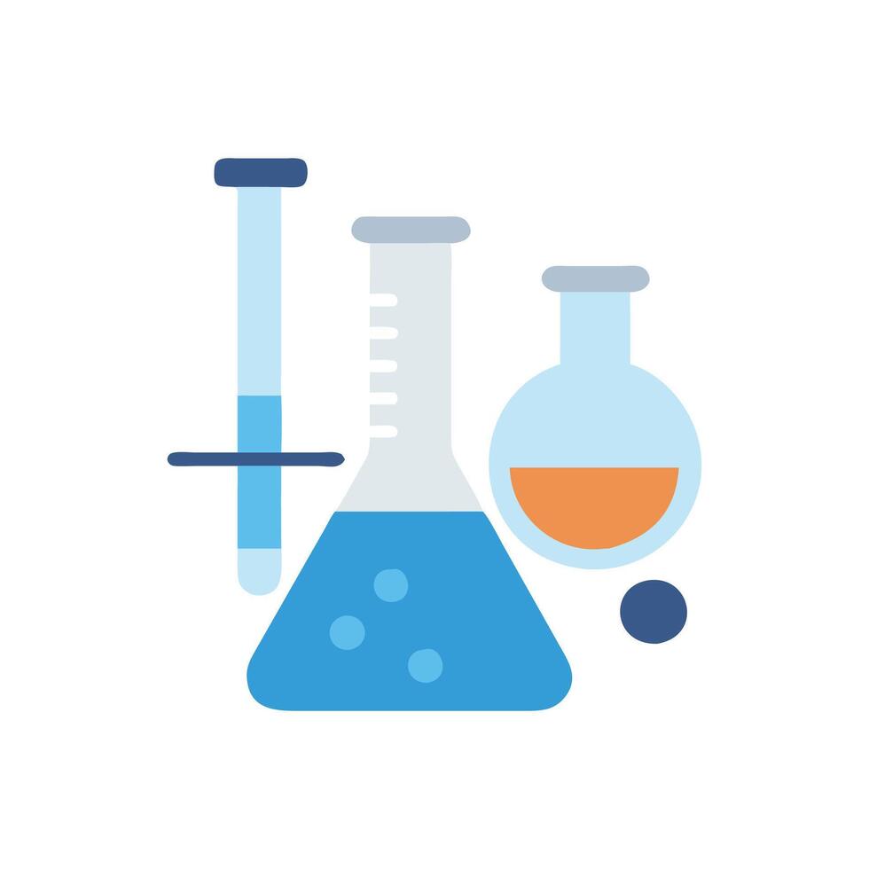 Dynamic Science Lab Icon for HandsOn Learning vector