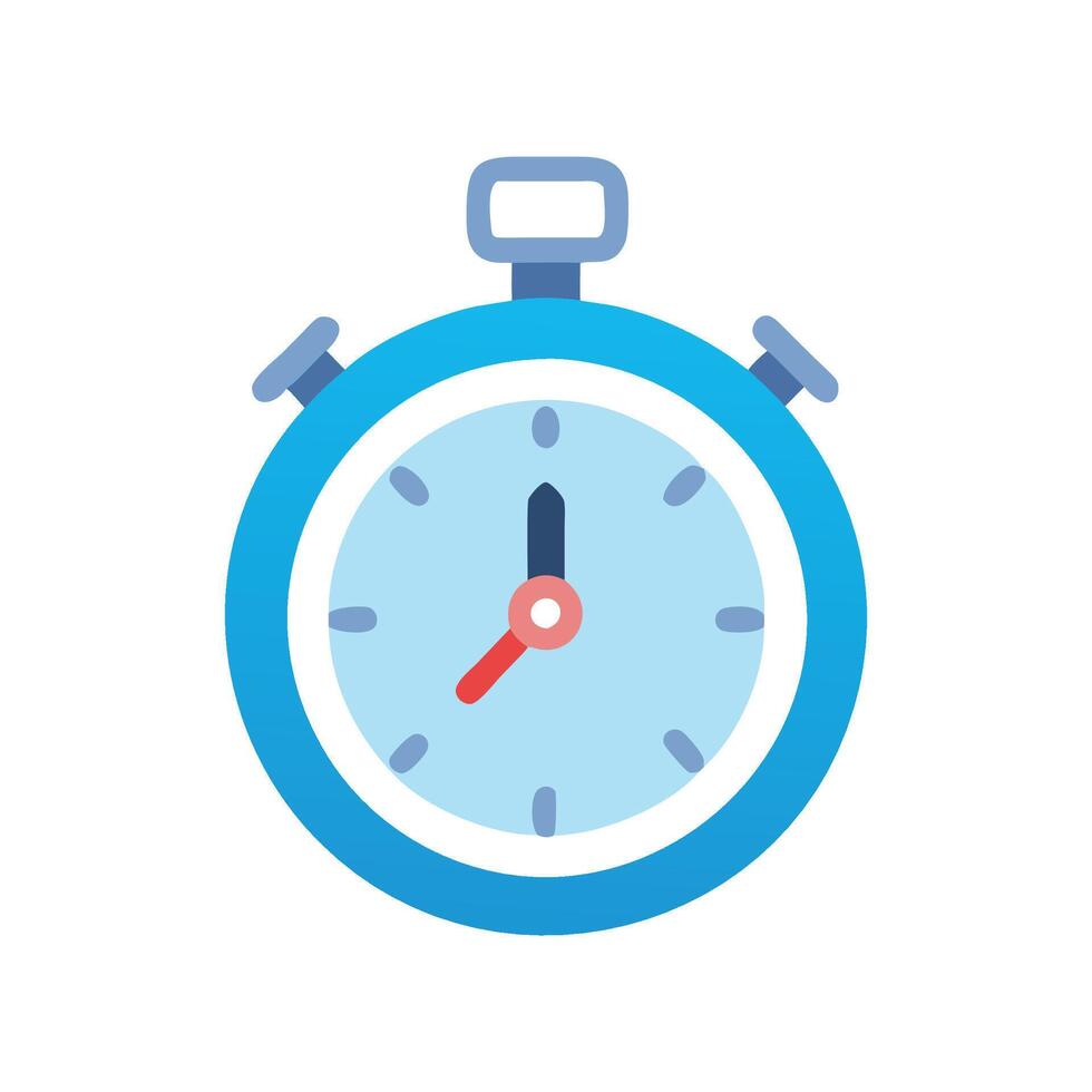 Comprehensive Study Timer Icon Design vector