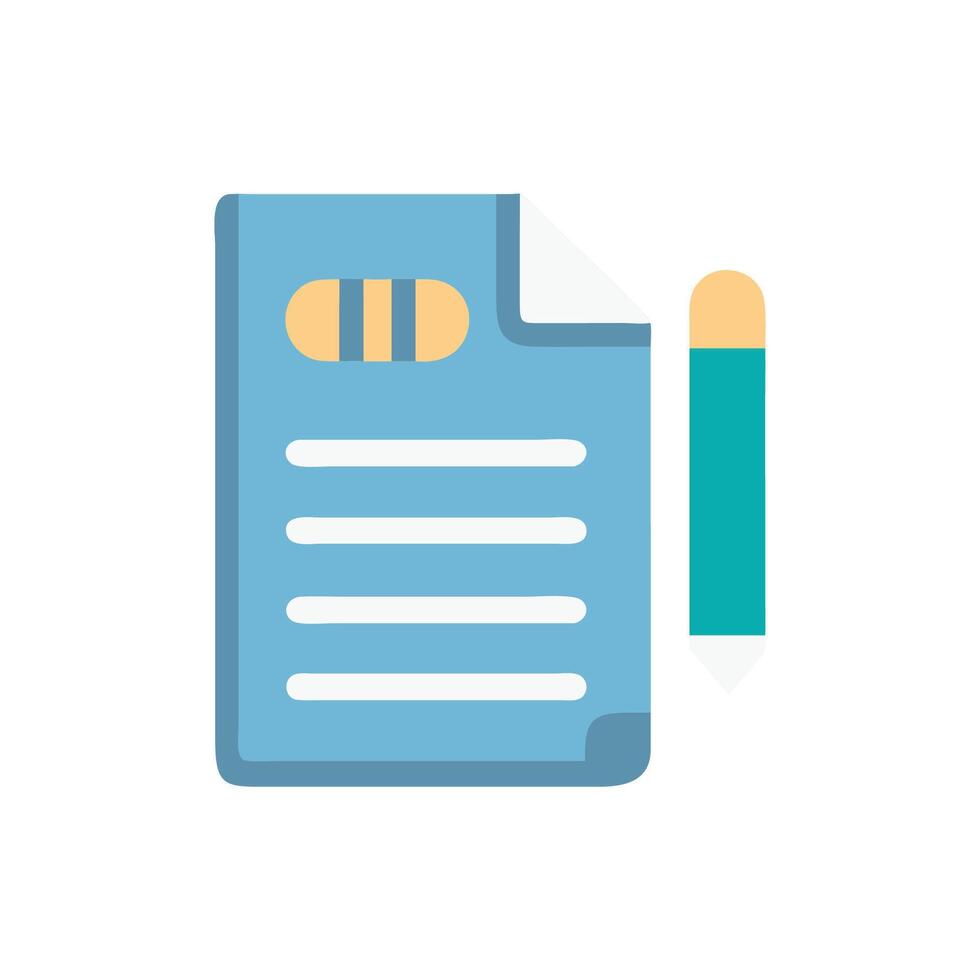 Innovative Thesis Icon Design vector