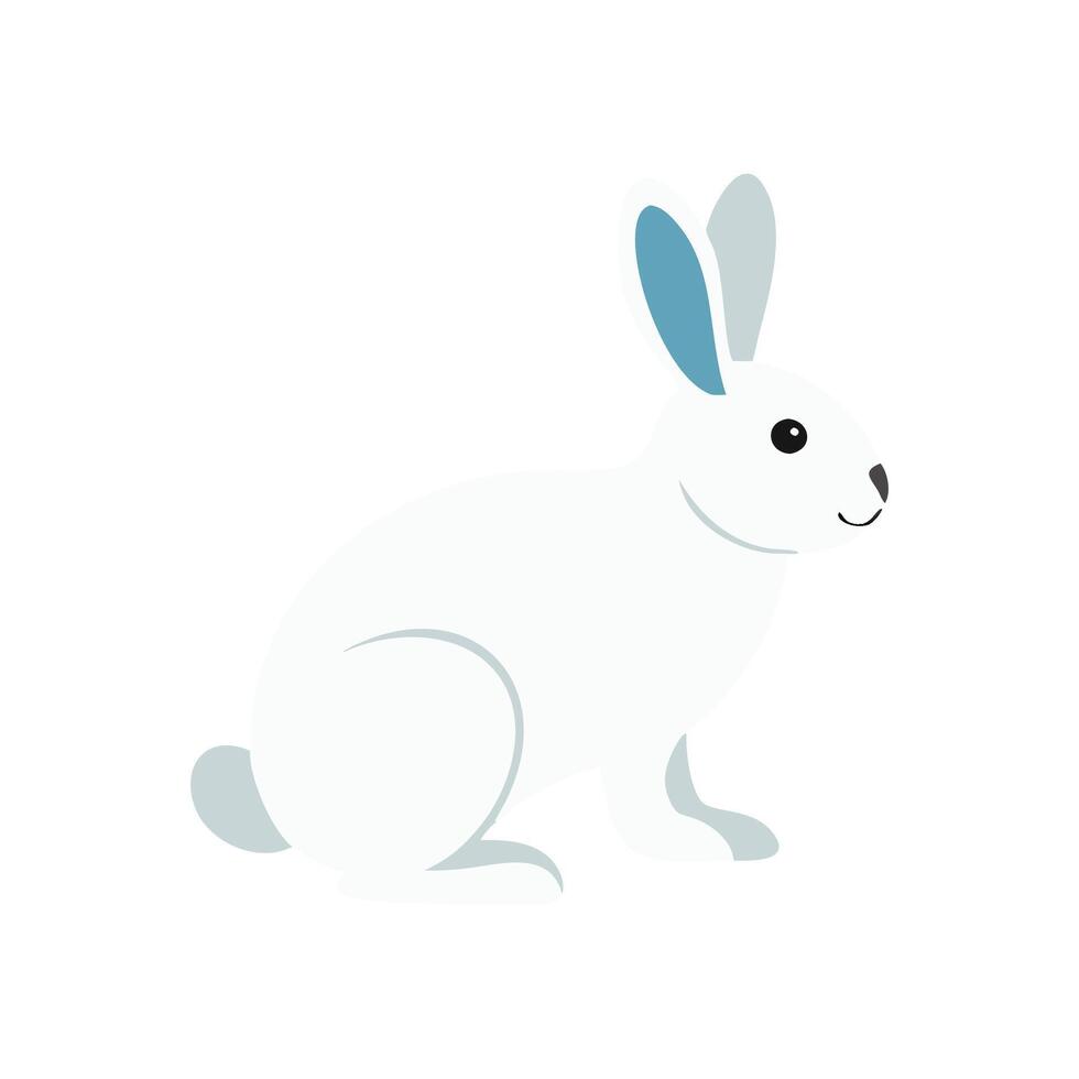 Beautiful Arctic Hare Design for Nature Projects vector
