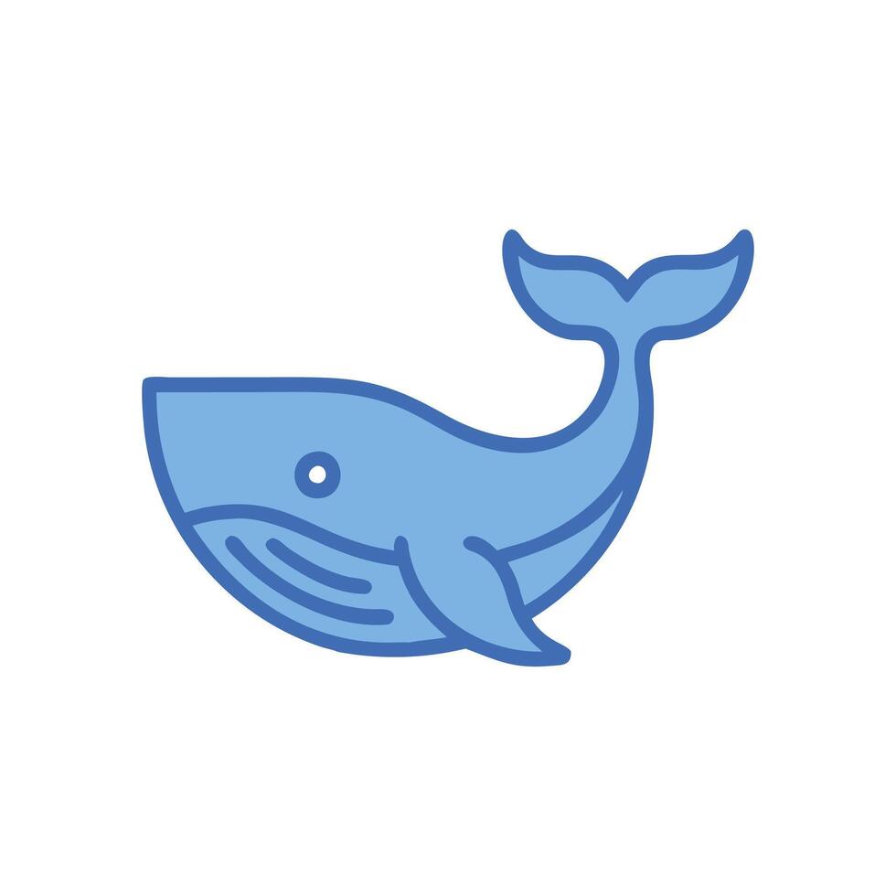 Stunning Blue Whale Artwork for Nature Lovers vector