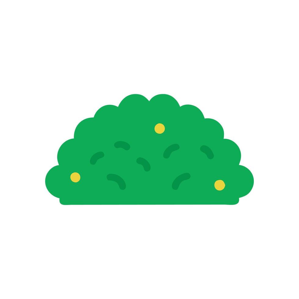 Artistic Bush for Gardening Illustrations vector