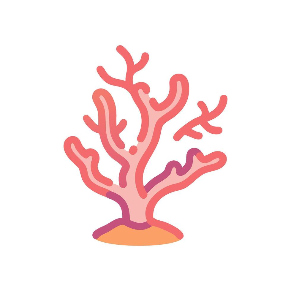 Beautiful Coral Illustration for Ocean Lovers vector
