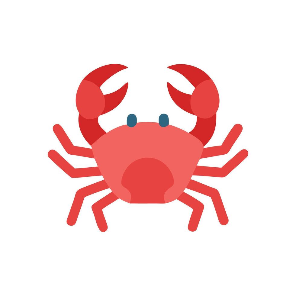 Elegant Crab for Coastal Projects vector