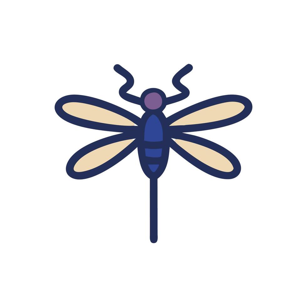 Vibrant Dragonfly Artwork for EcoFriendly Designs vector