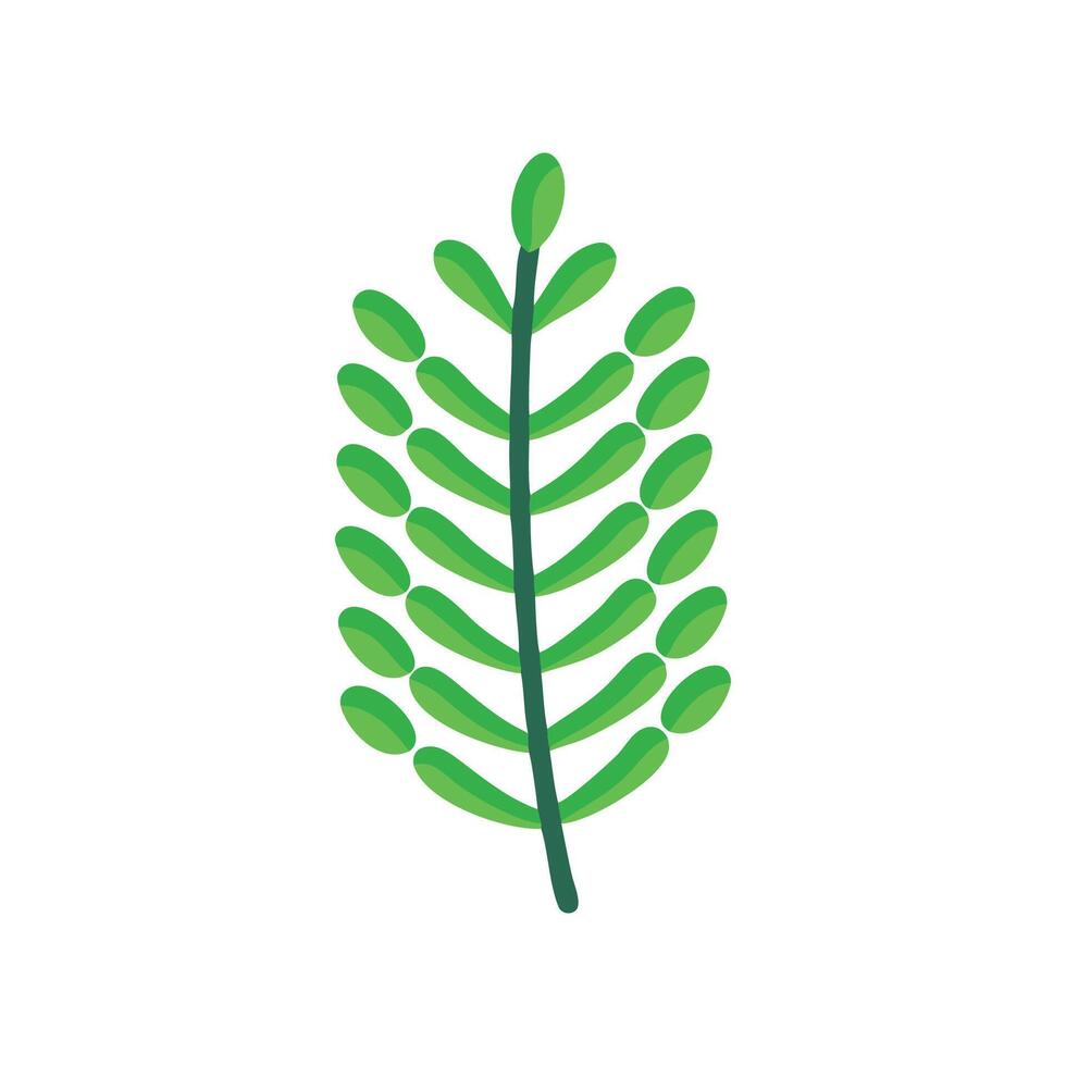 Artistic Fern Design for Nature Illustrations vector