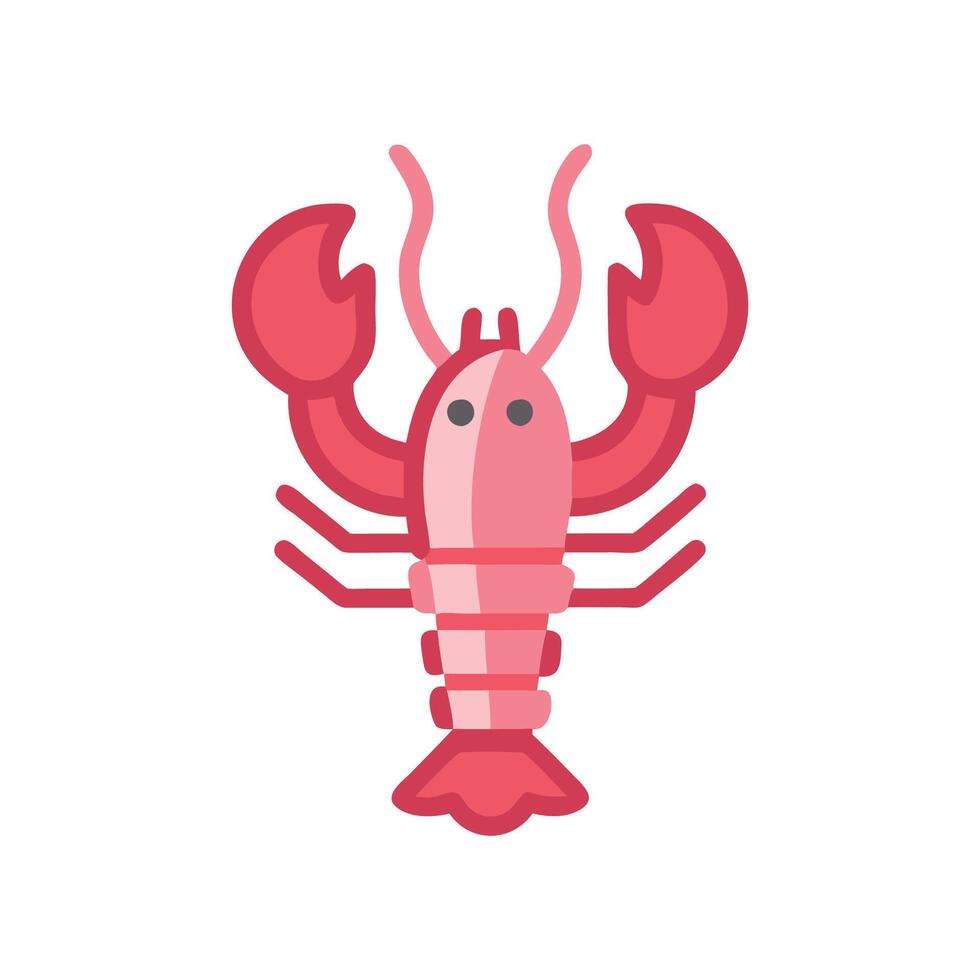Stunning Lobster in Marine Habitat vector