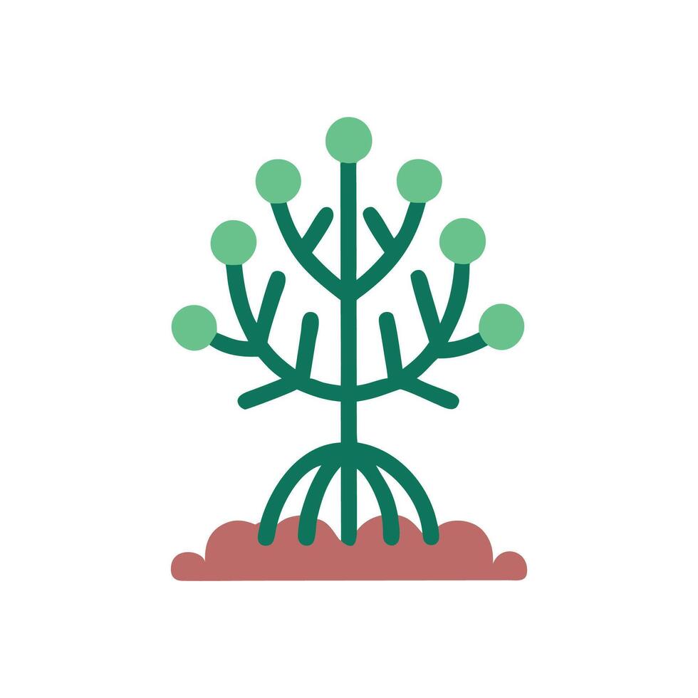 Stunning Mangrove Scene in Nature vector