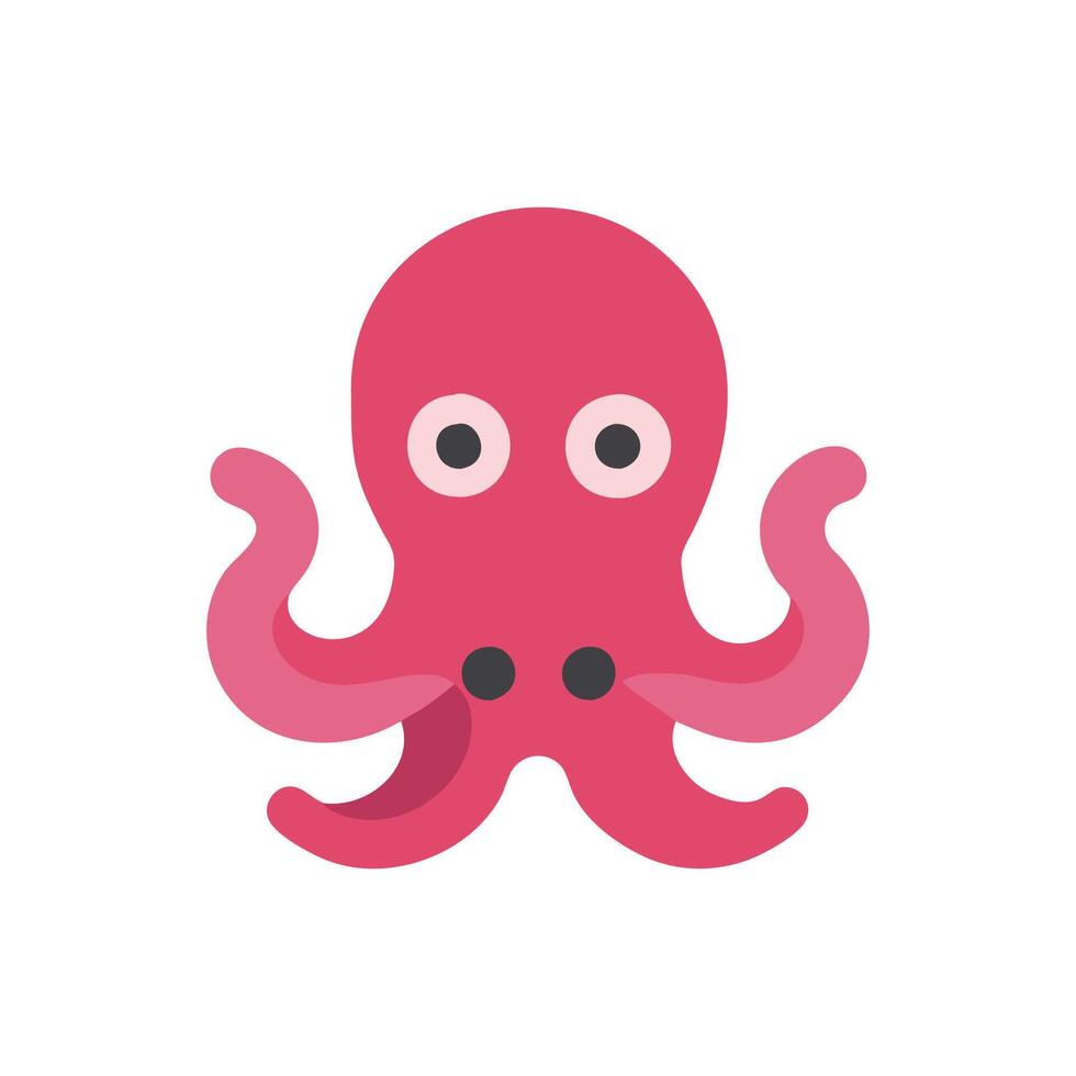 Majestic Octopus in Underwater Paradise vector