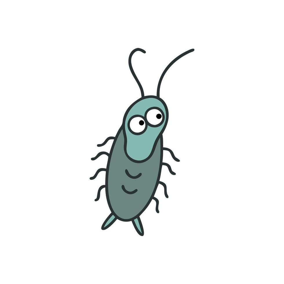 Dynamic Plankton in Marine Ecosystem vector