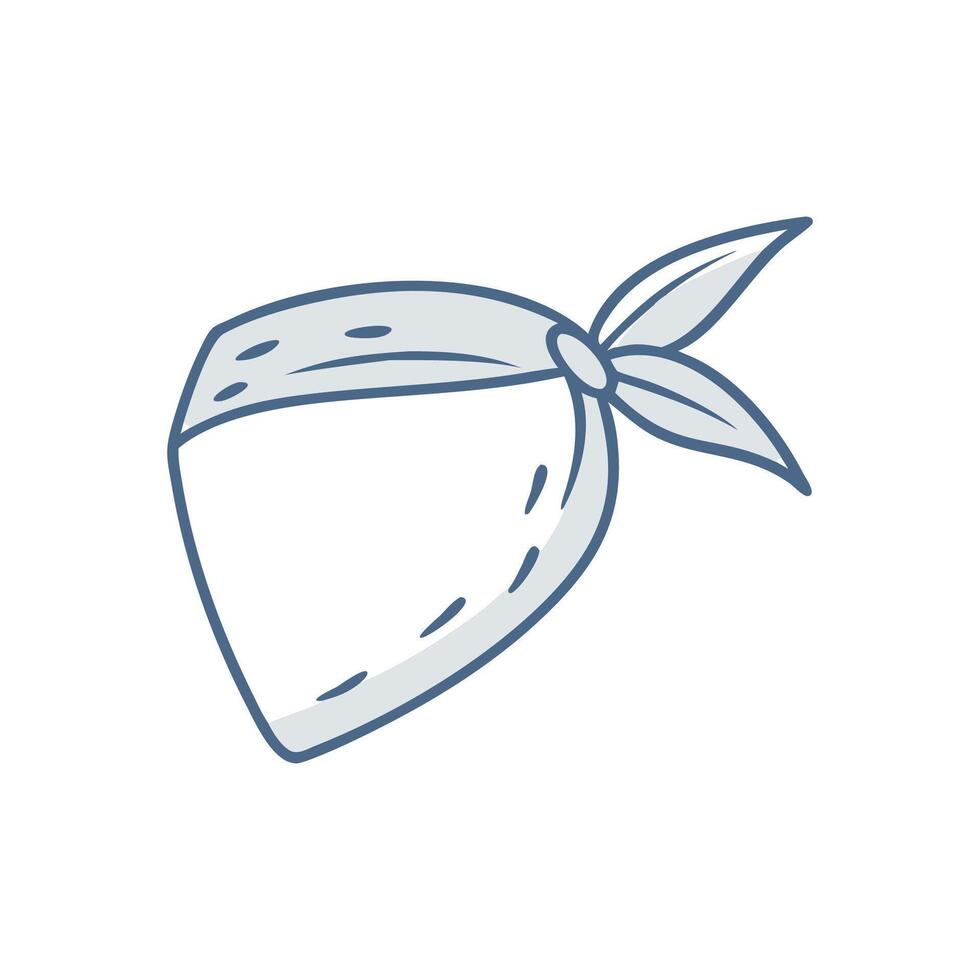 Stylish Bandana Concept for Everyday Fashion vector