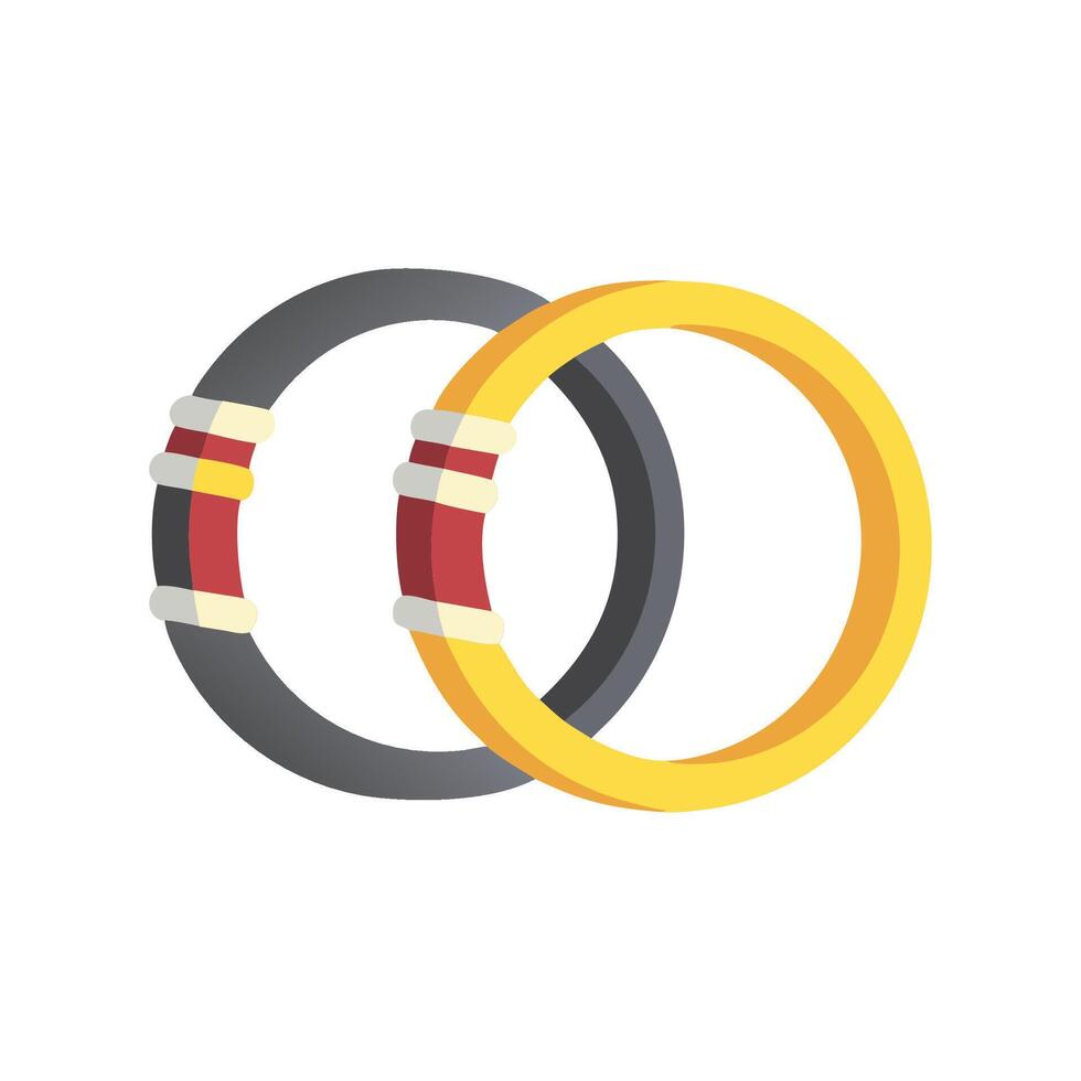 Stylish Bangles Concept for Fashion Enthusiasts vector