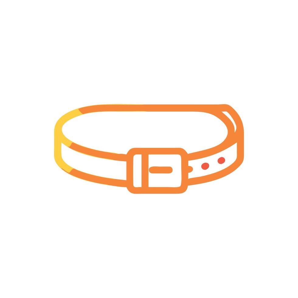 Unique Belt for Creative Fashion Designs vector