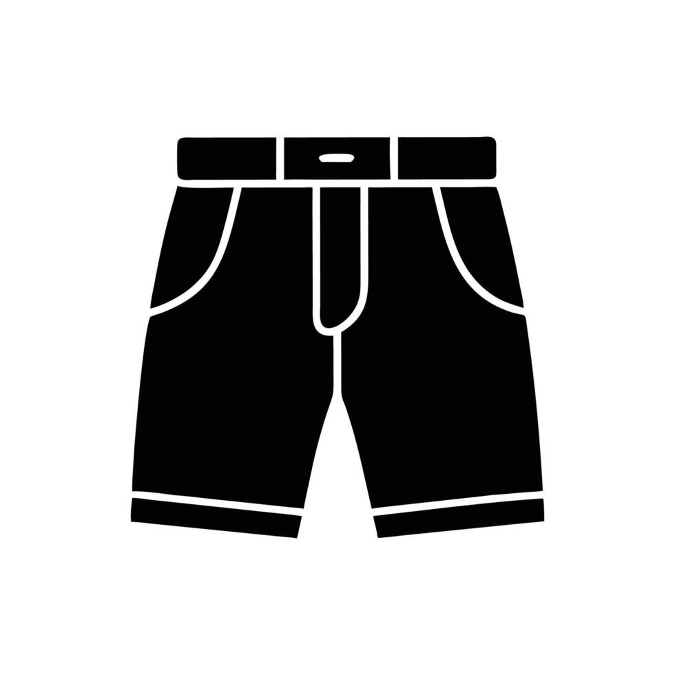 Fashionable Bermuda Shorts Concept for Summer Styles vector