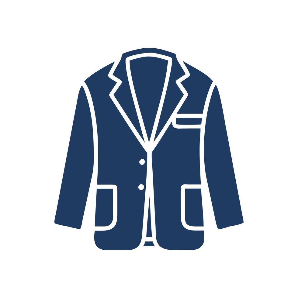 Stylish Blazer Concept for Business Wear vector