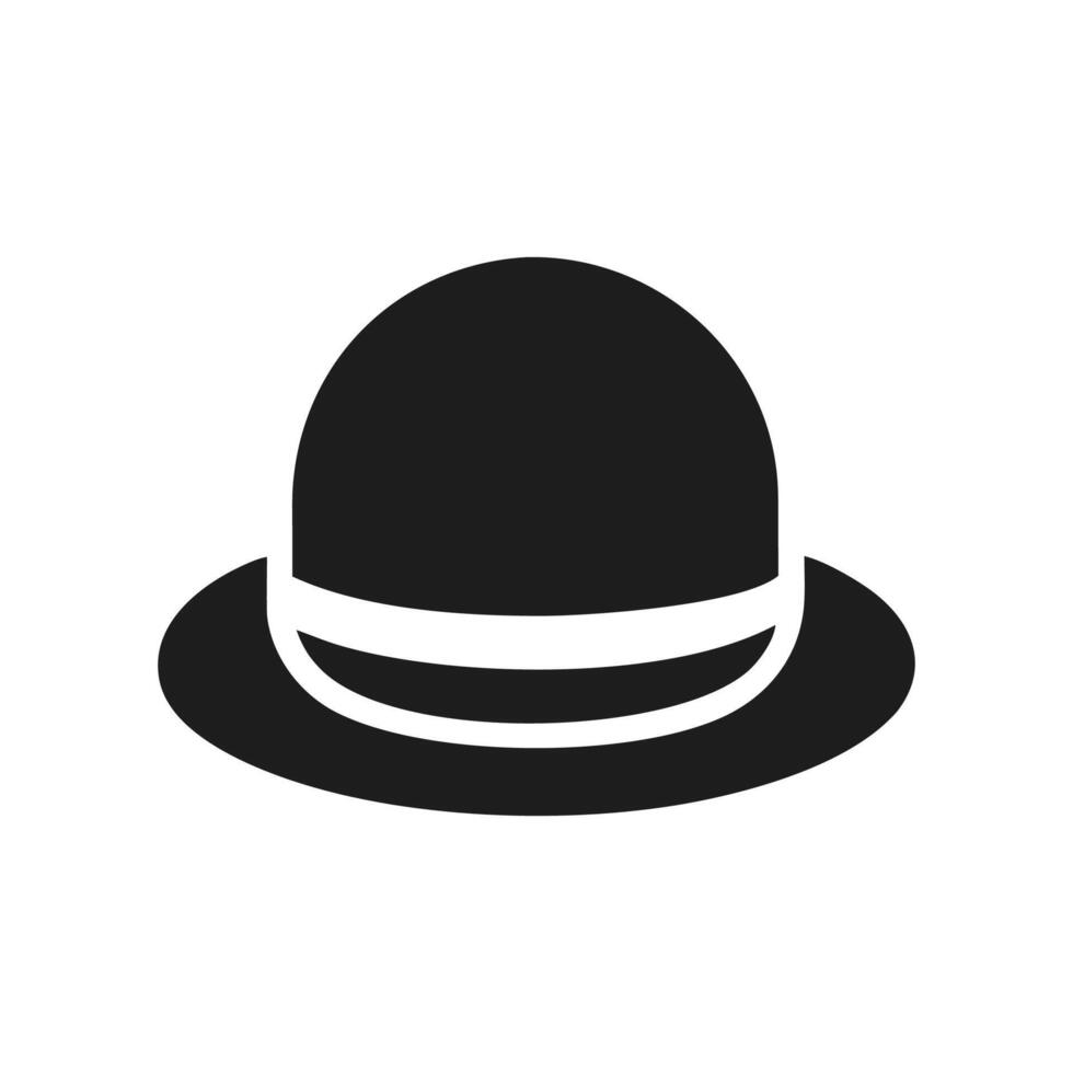 Unique Bowler Hat for Creative Designs vector