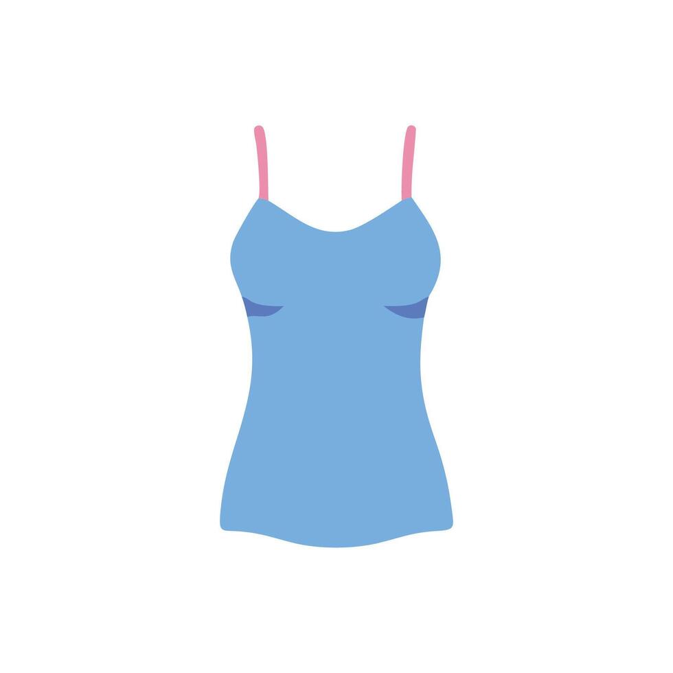 Elegant Camisole Concept for Casual Wear vector