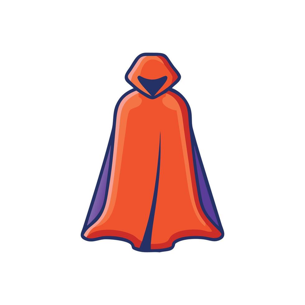 Elegant Cloak Concept for Fashion Enthusiasts vector