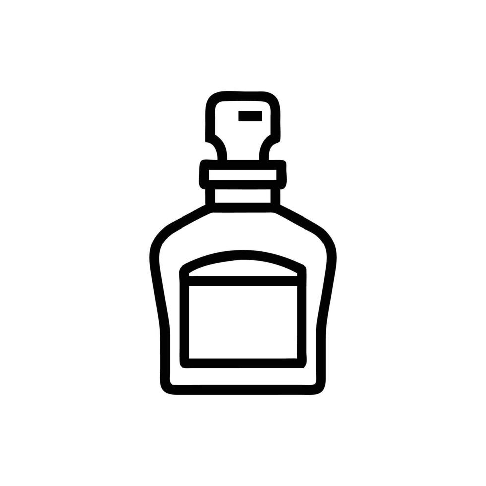 Stylish Cologne Design for Fragrance Lovers vector