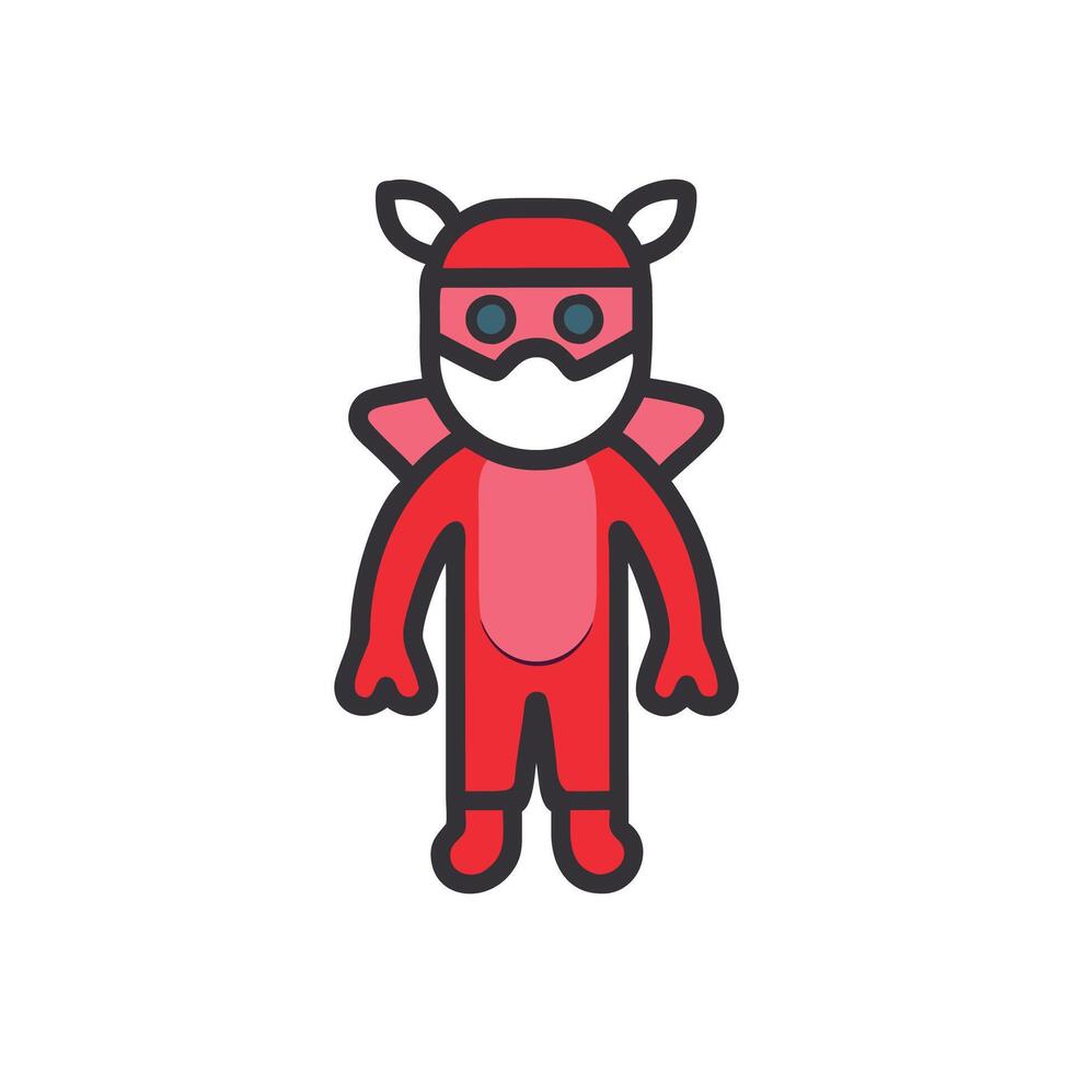 Chic Costume Design for Creative DressUp vector