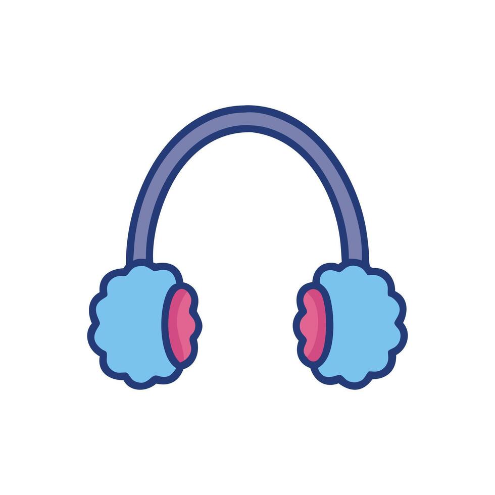 Unique Earmuffs for Creative Designs vector
