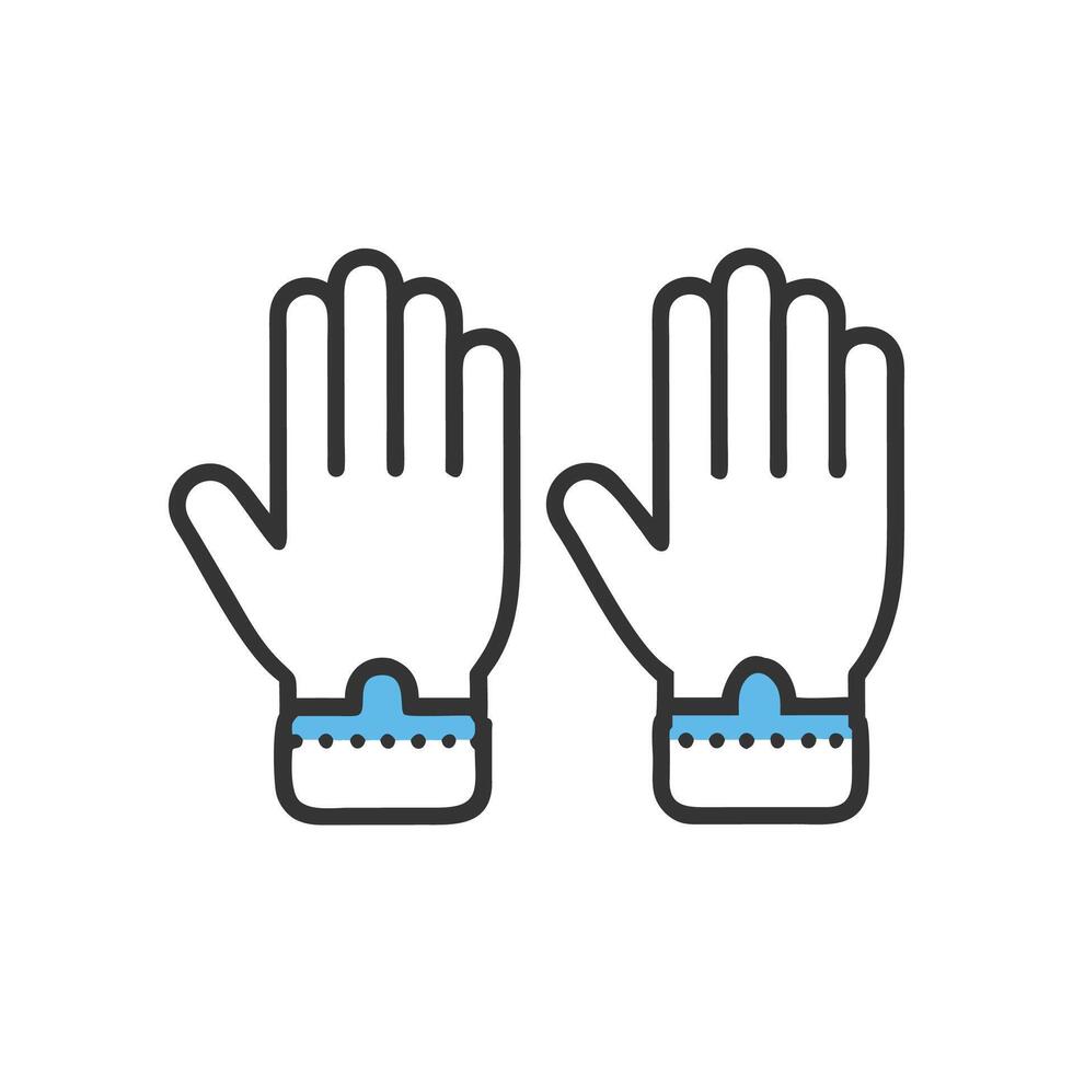 Elegant Evening Gloves Concept for Fashion Lovers vector