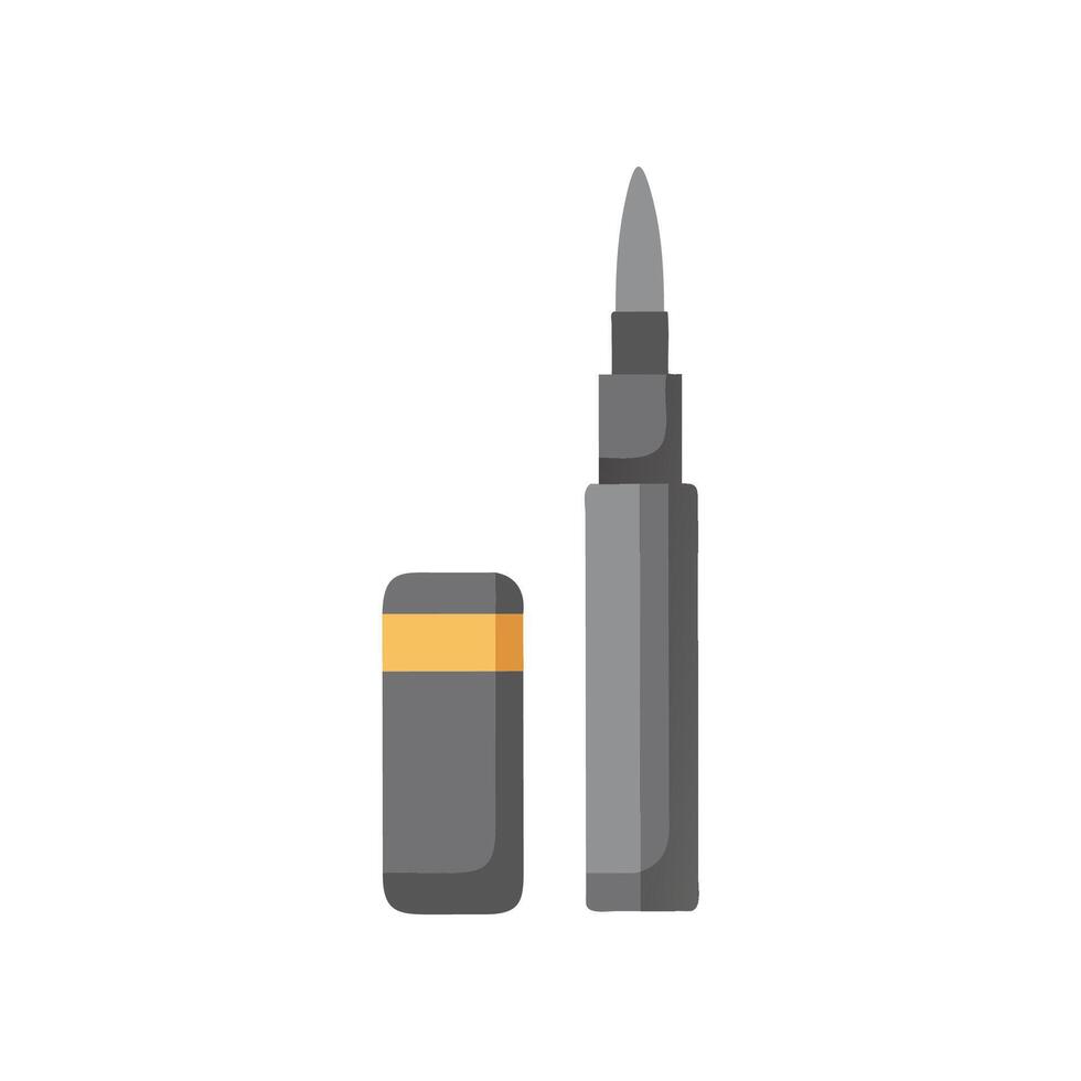 Elegant Eyeliner Concept for Beautiful Looks vector