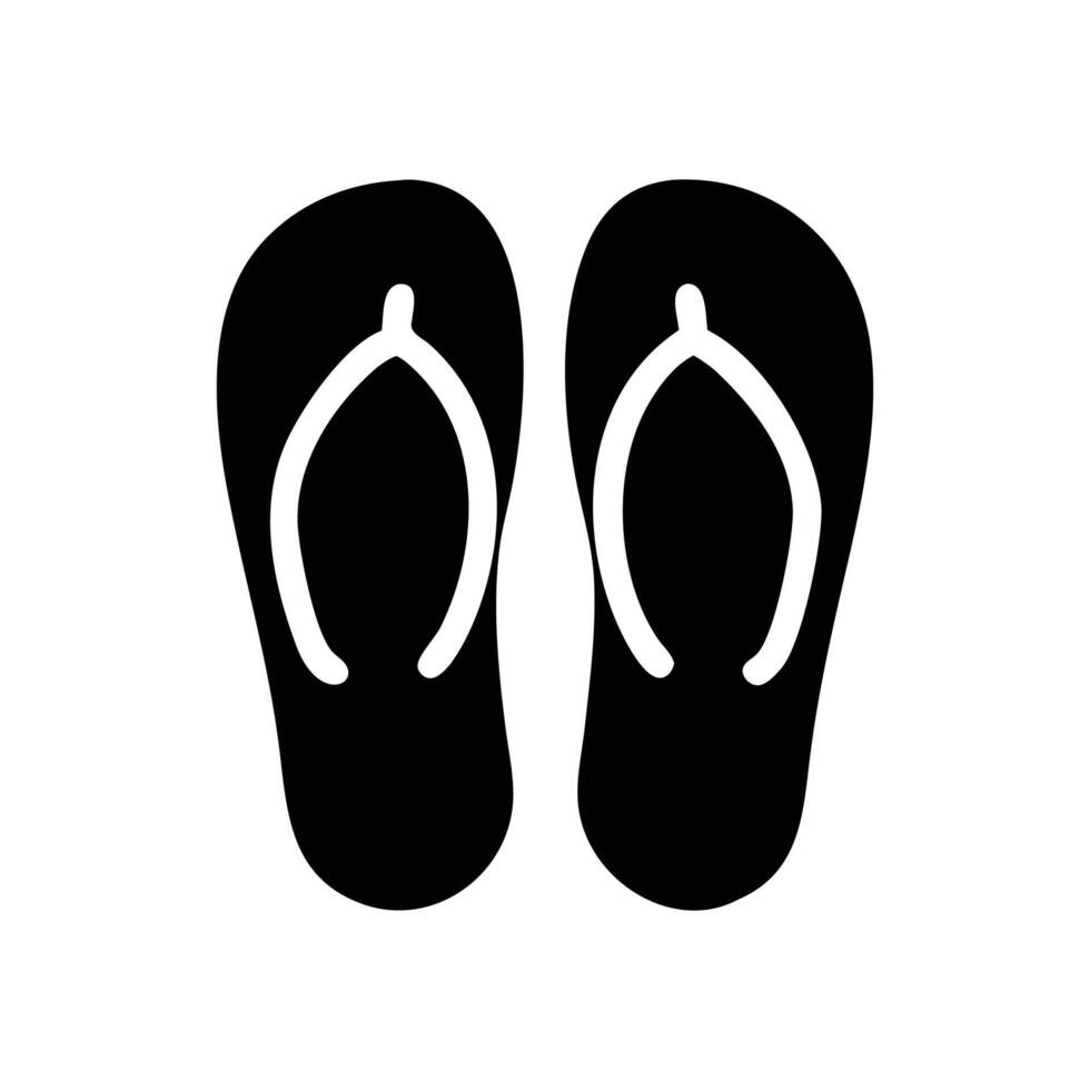 Unique Flip Flops for Creative Designs vector