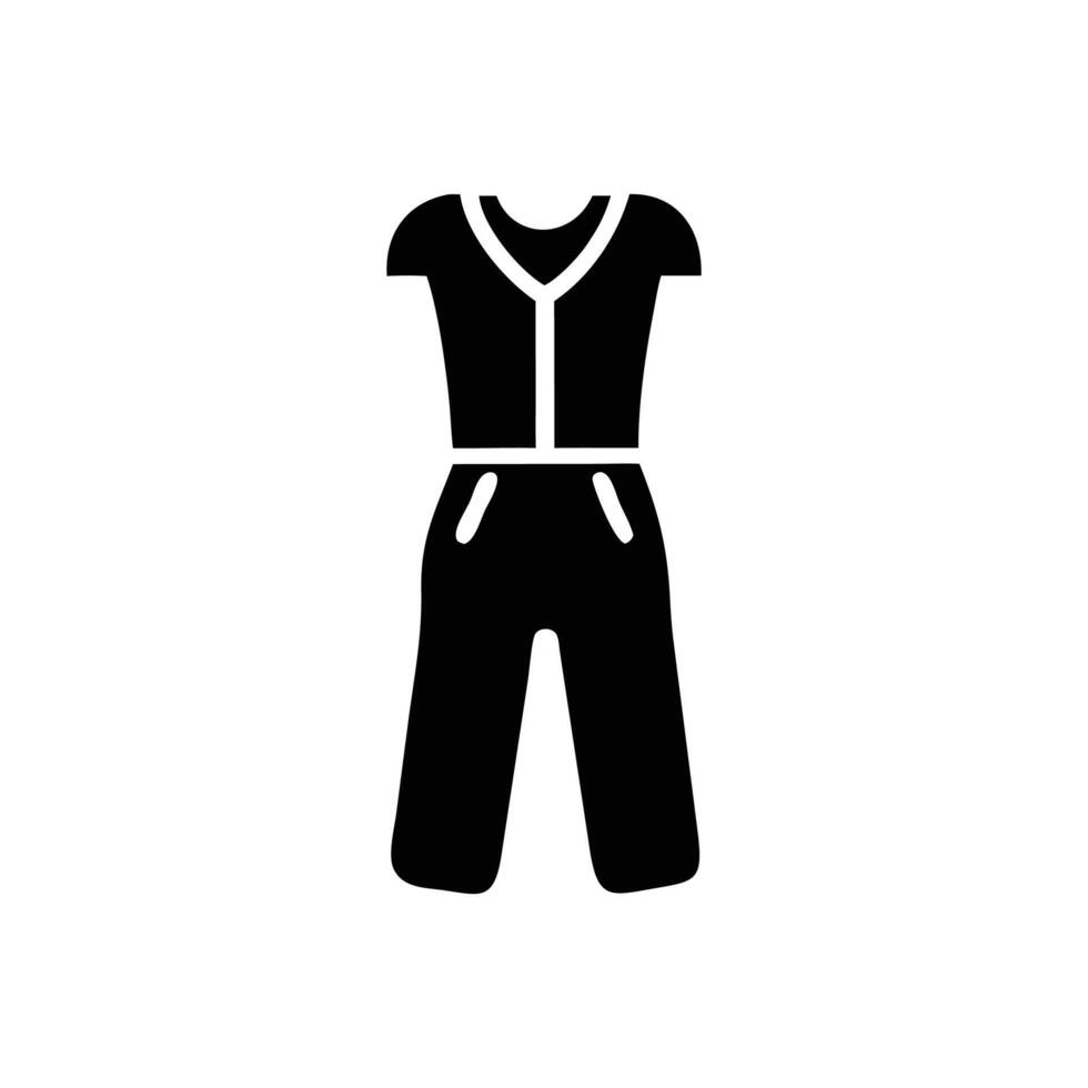 Chic Jumpsuit Design for Stylish Looks vector