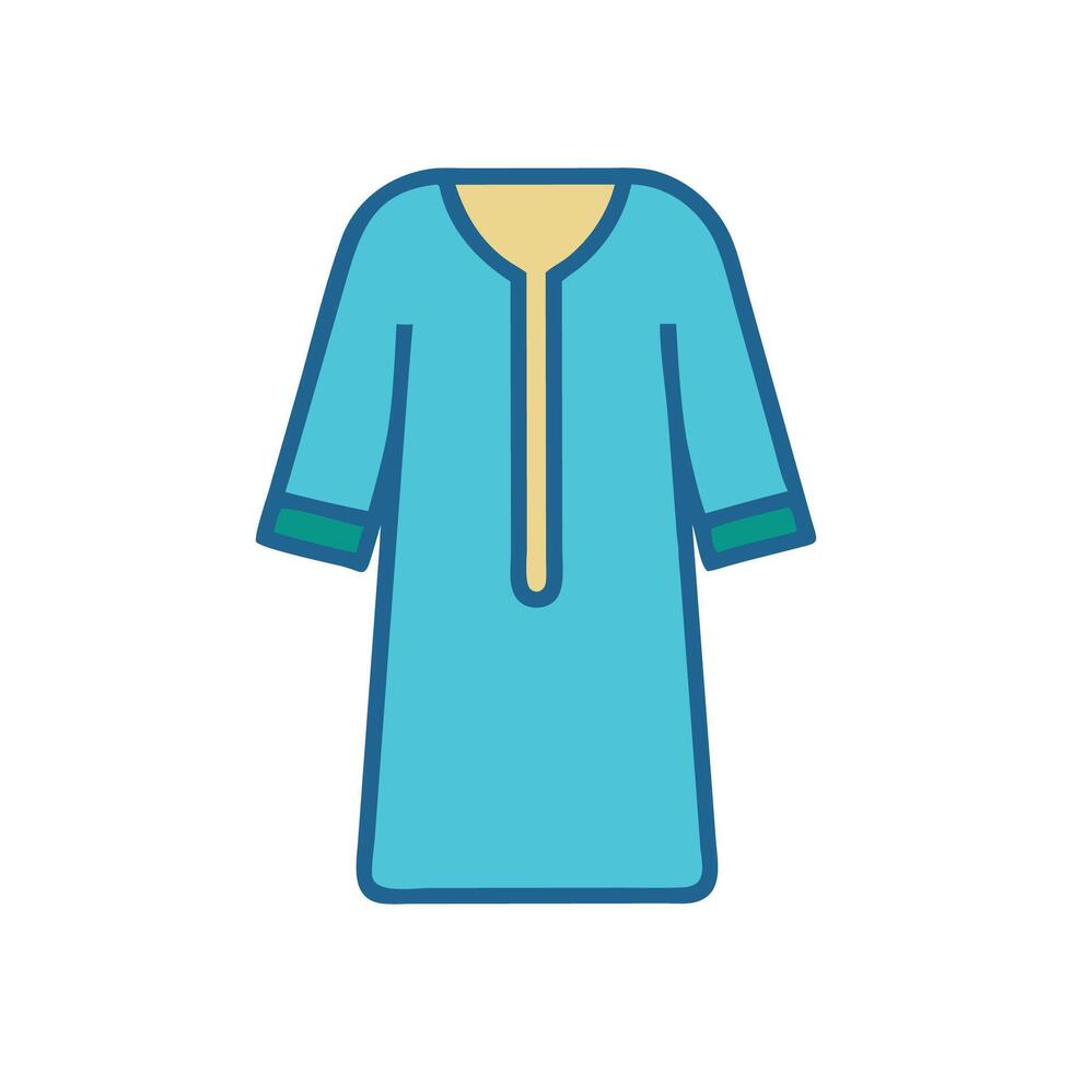 Unique Kaftan for Creative Designs vector
