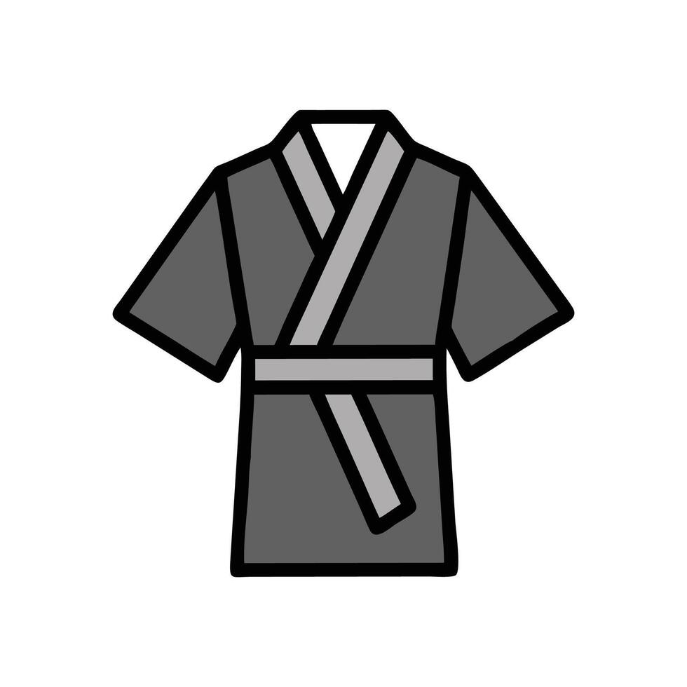Chic Kimono Design for Stylish Layers vector