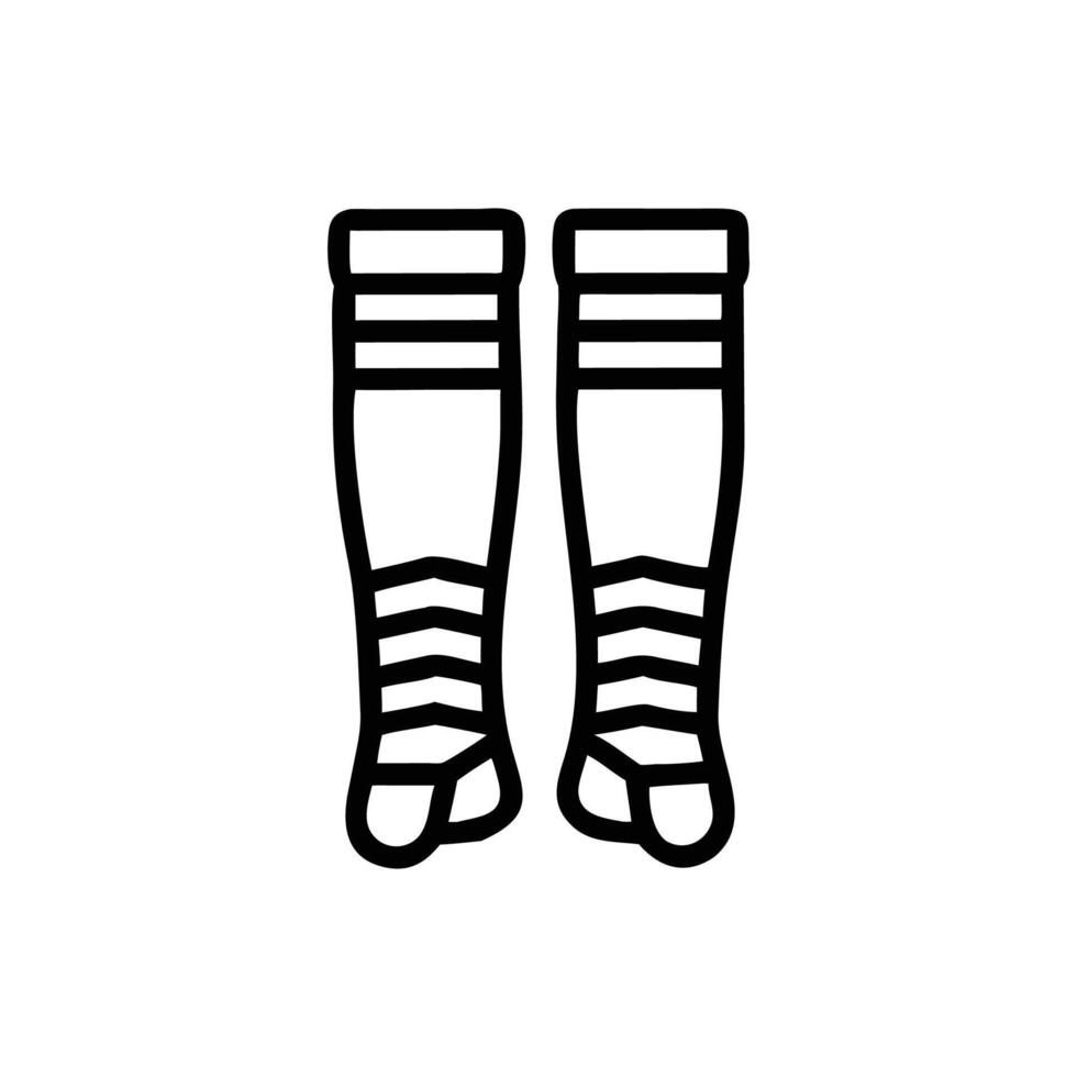 Unique Leg Warmers for Creative Designs vector