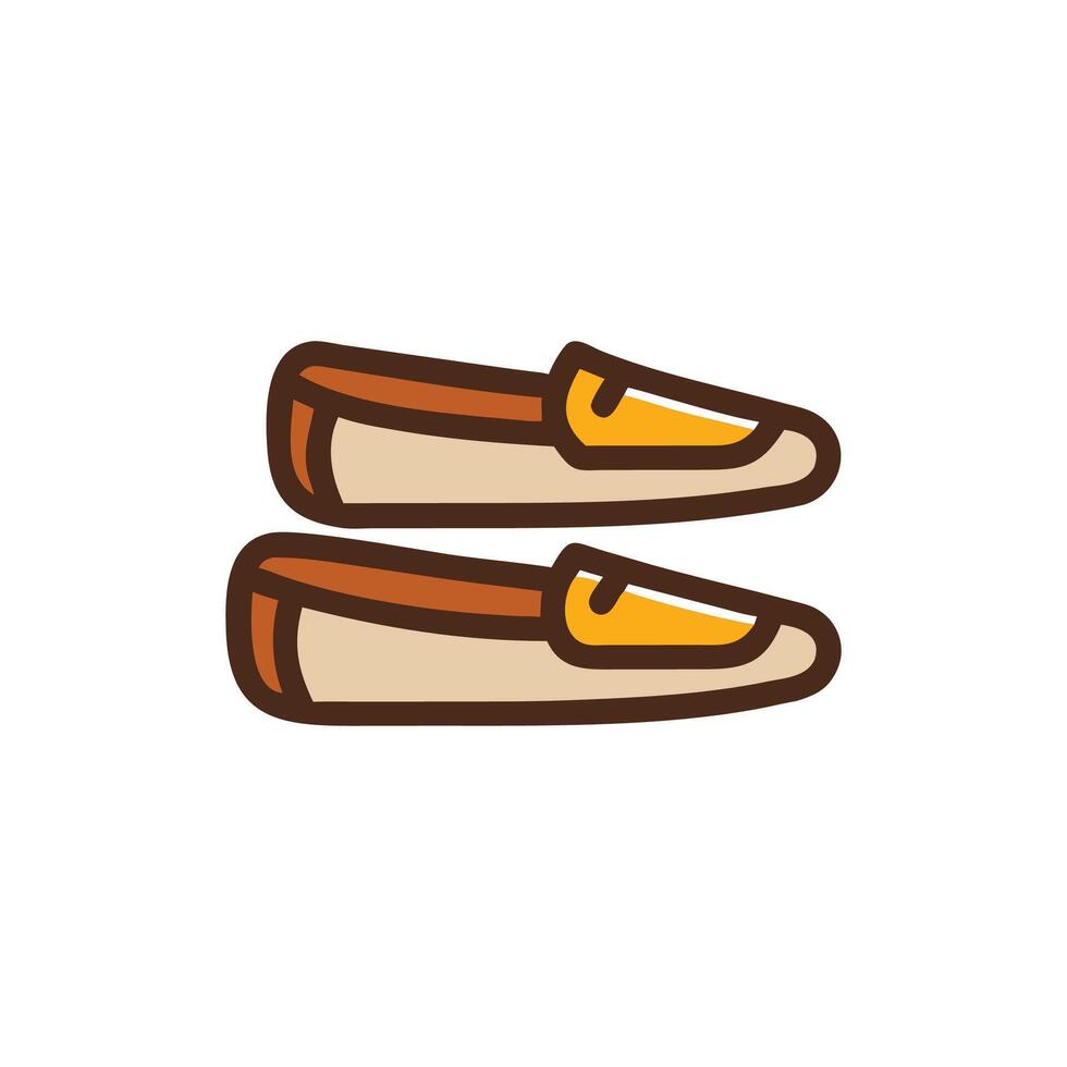 Elegant Moccasins Concept for Fashion Lovers vector