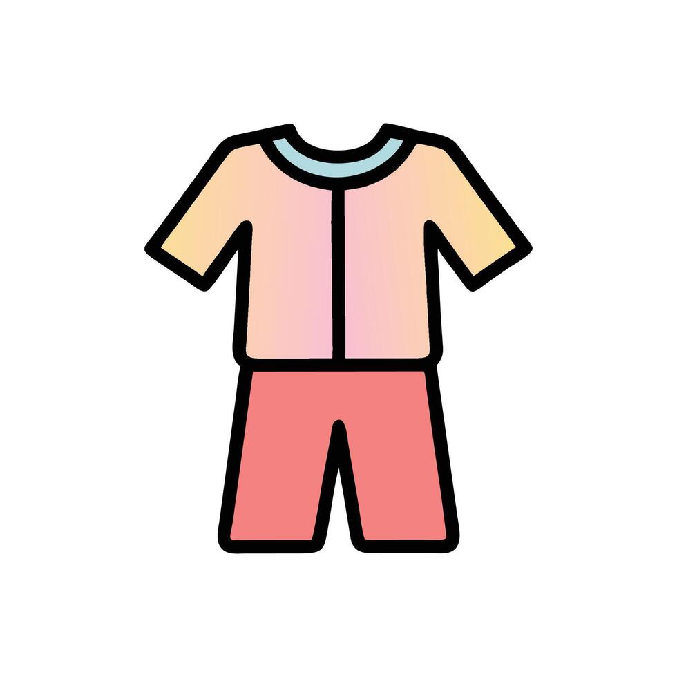 Unique Pajamas for Creative Designs vector