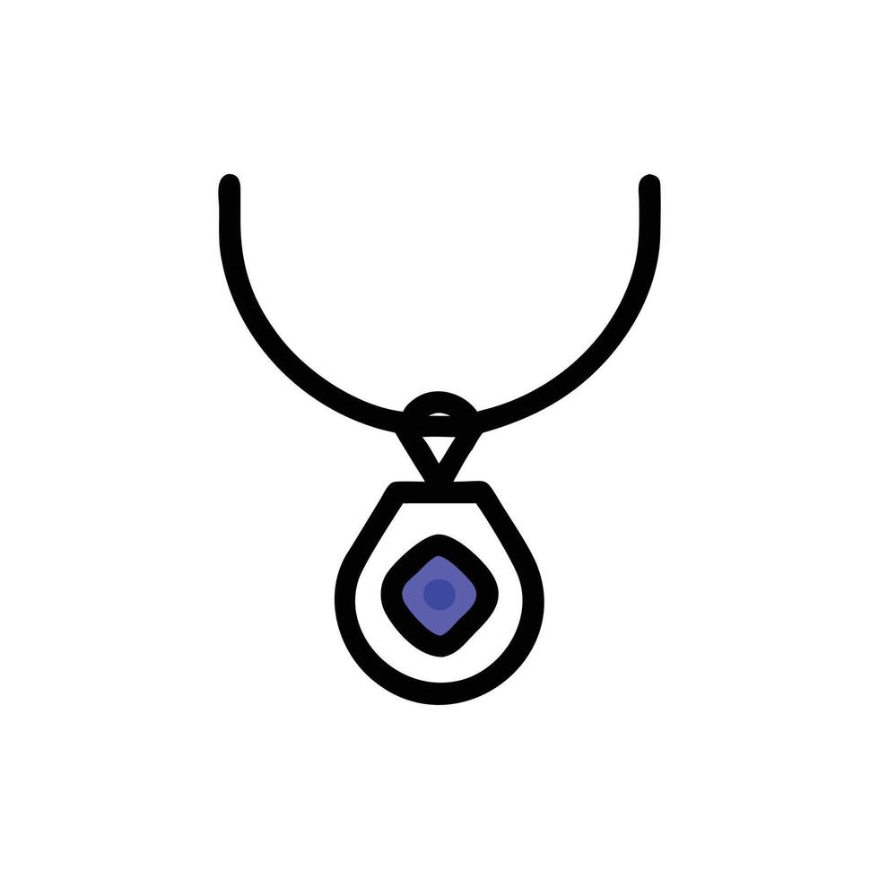 Unique Pendant for Creative Designs vector