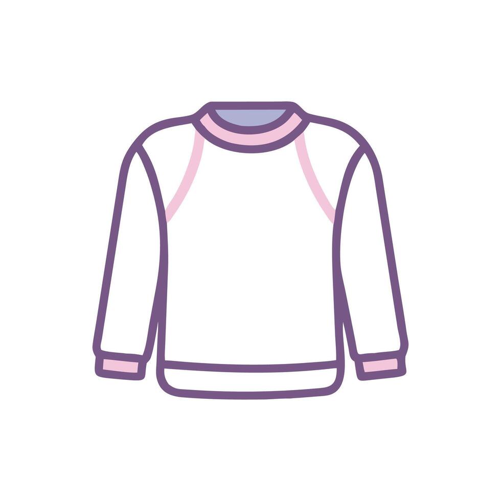 Unique Pullover for Creative Designs vector