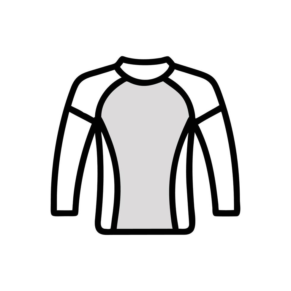 Unique Rash Guard for Creative Designs vector