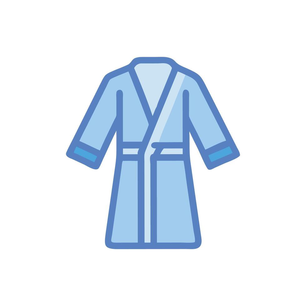 Chic Robe Design for Relaxed Comfort vector