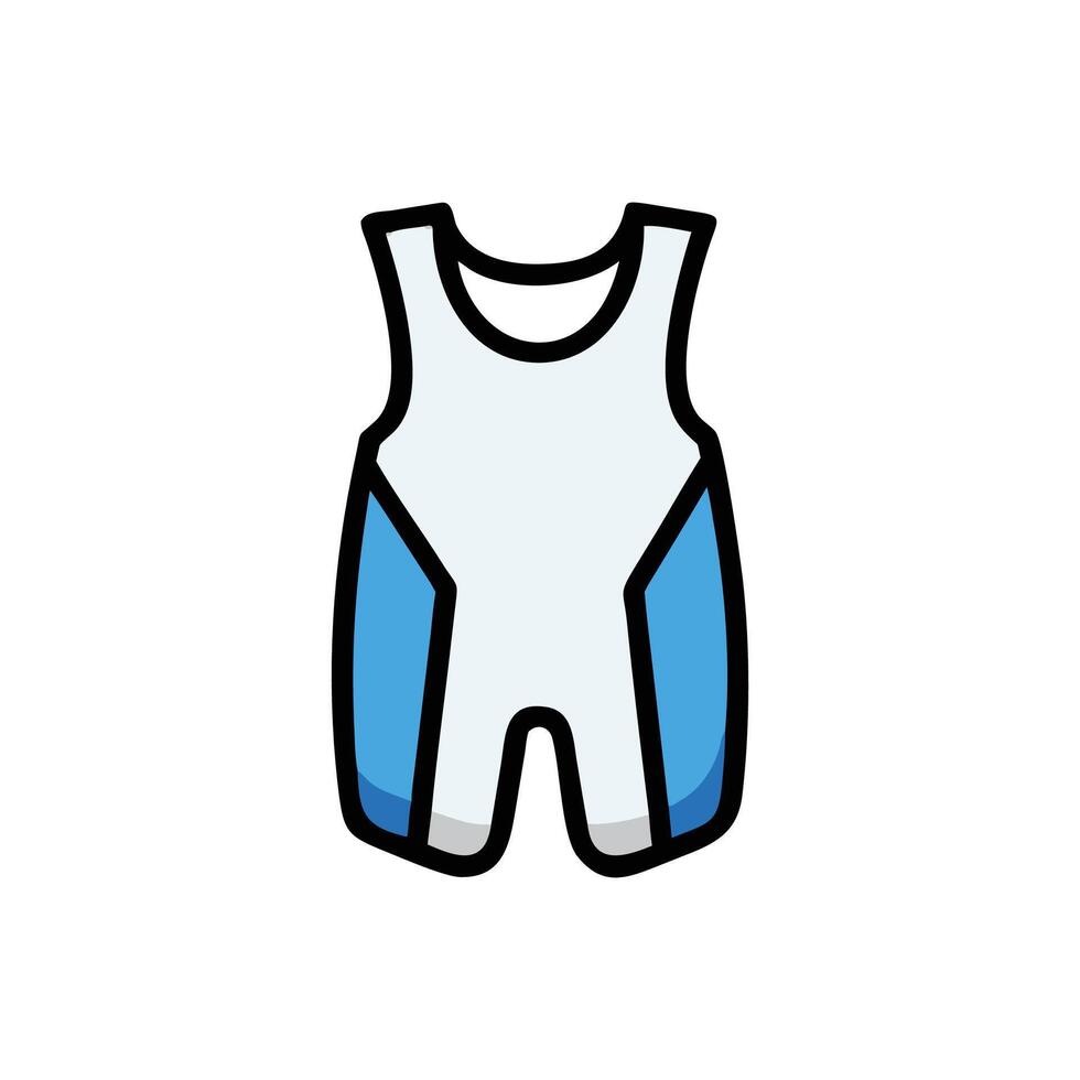 Stylish Romper Illustration for Casual Style vector