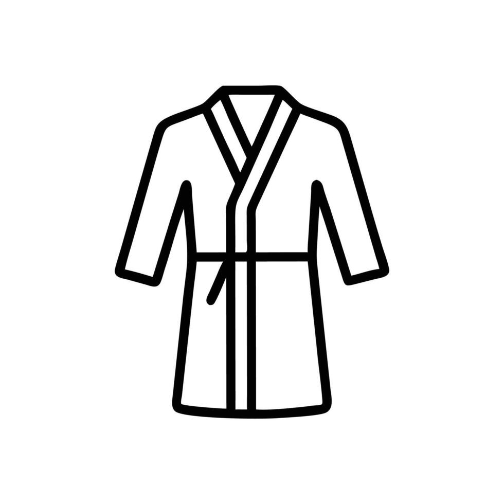 Unique Robe for Creative Designs vector