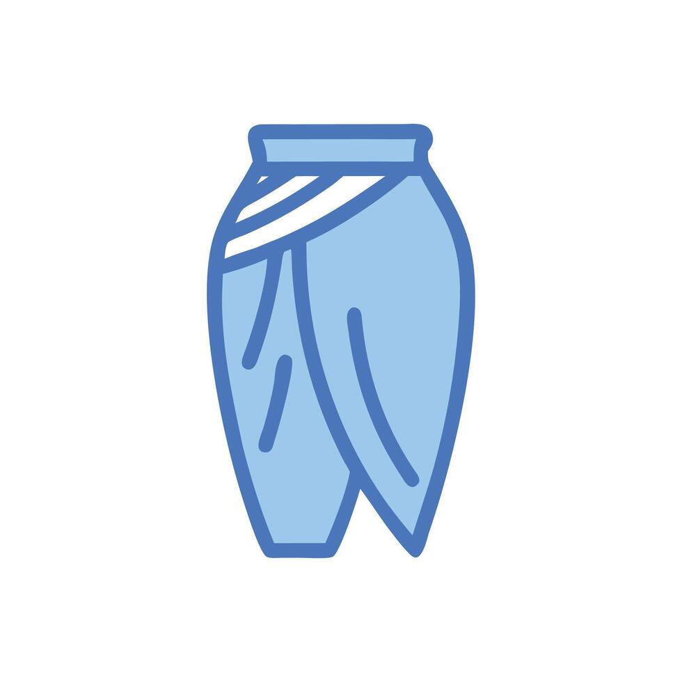 Stylish Sarong Illustration for Tropical Getaways vector