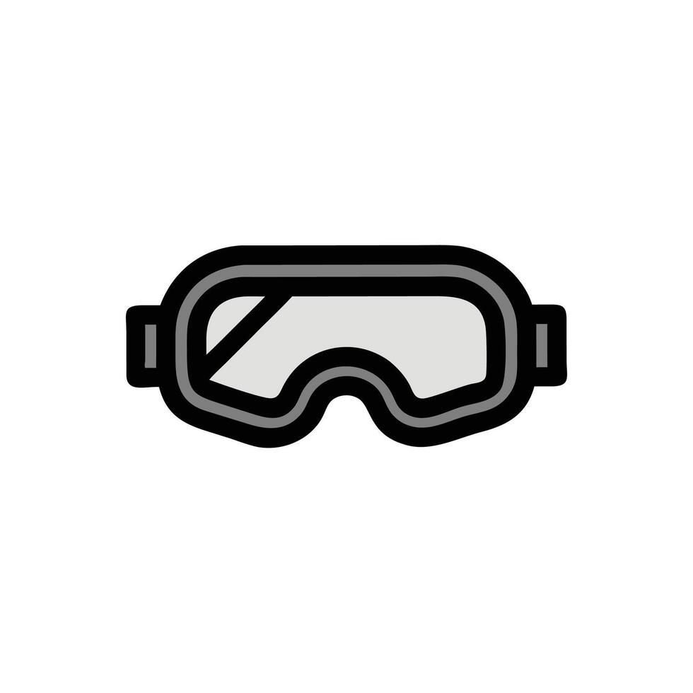 Unique Ski Goggles for Creative Designs vector