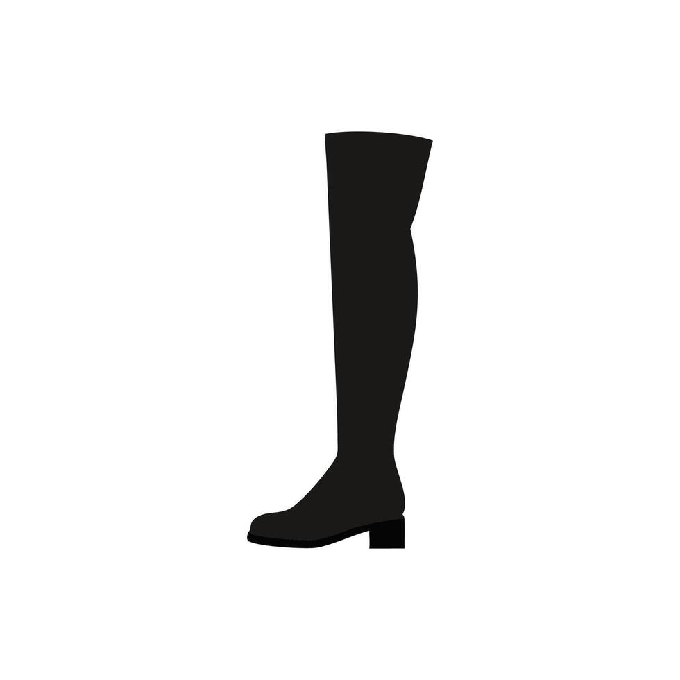 Unique ThighHigh Boots for Creative Designs vector