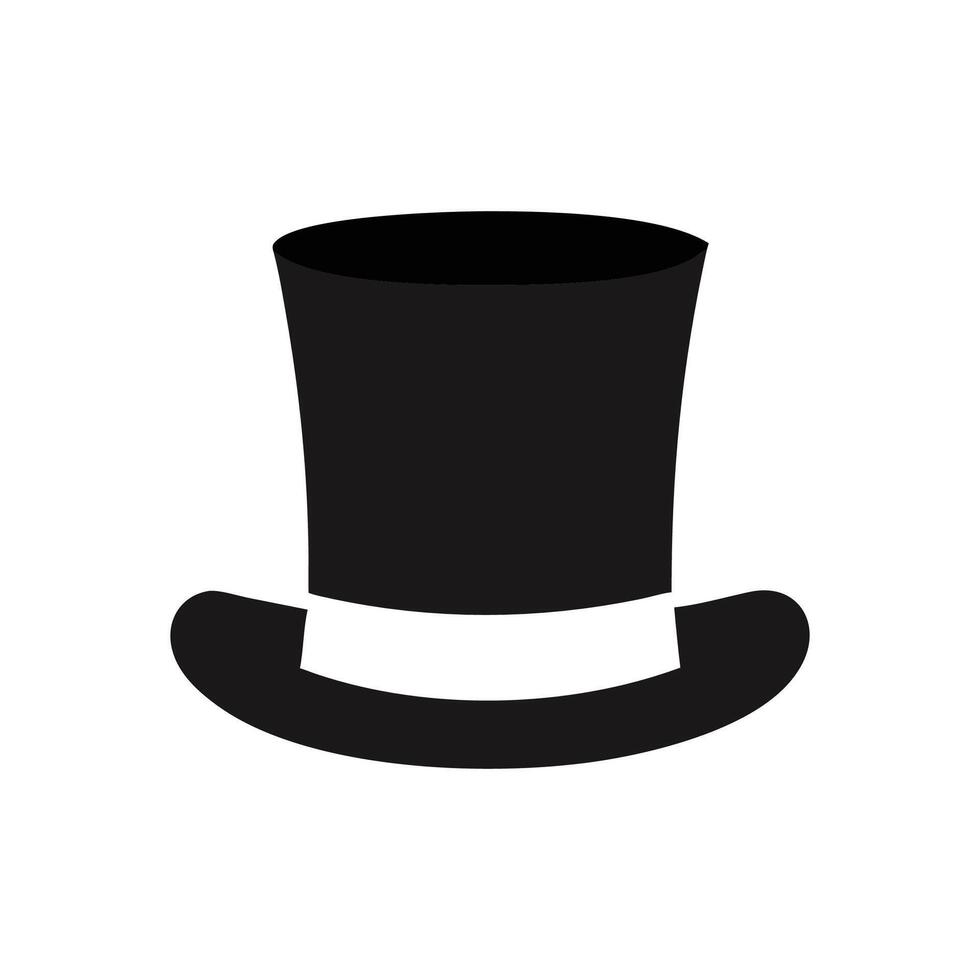 Unique Top Hat for Creative Designs vector