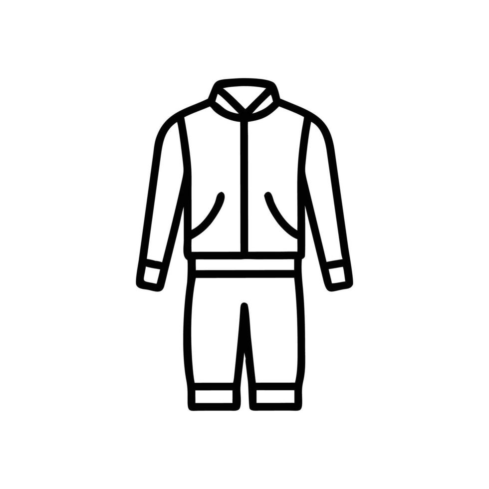 Unique Tracksuit for Creative Designs vector